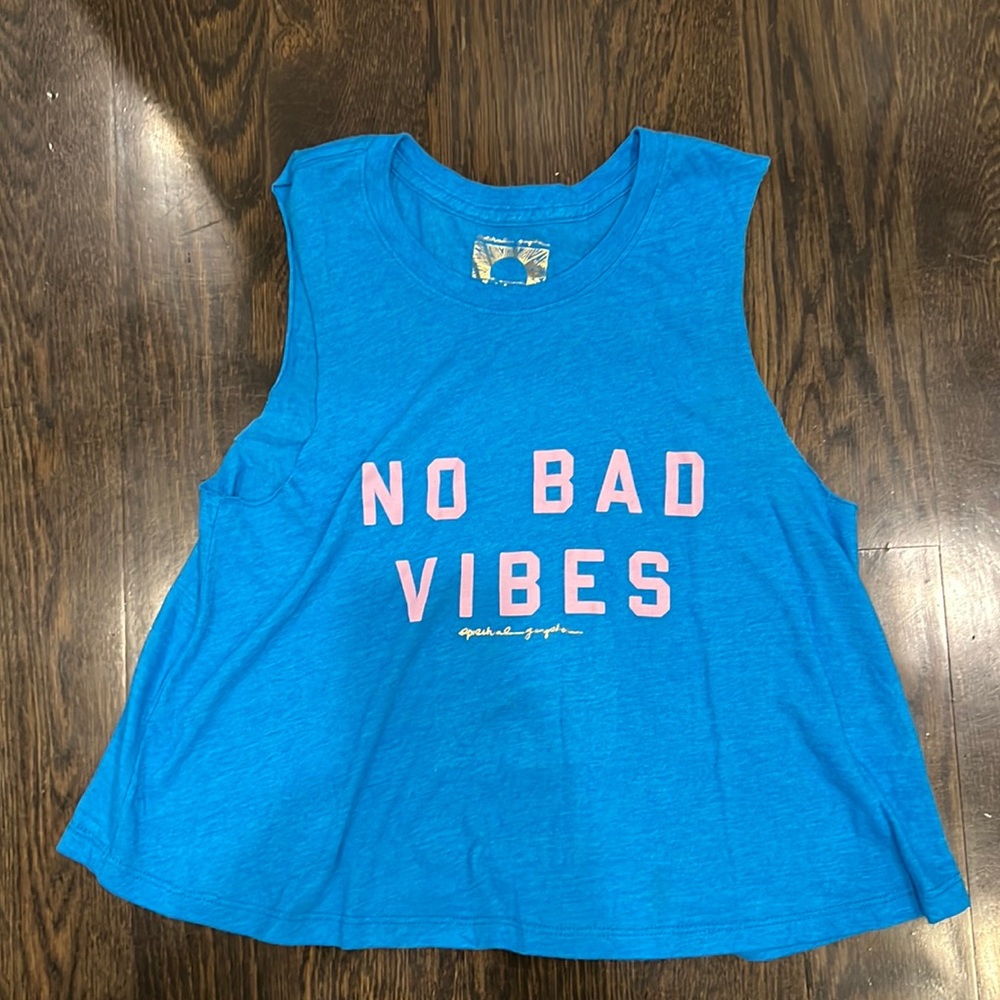 Spiritual Gangster tank NO BAD VIBES
